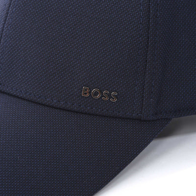BOSS Zed Performance TW Cap in Dark Blue Logo