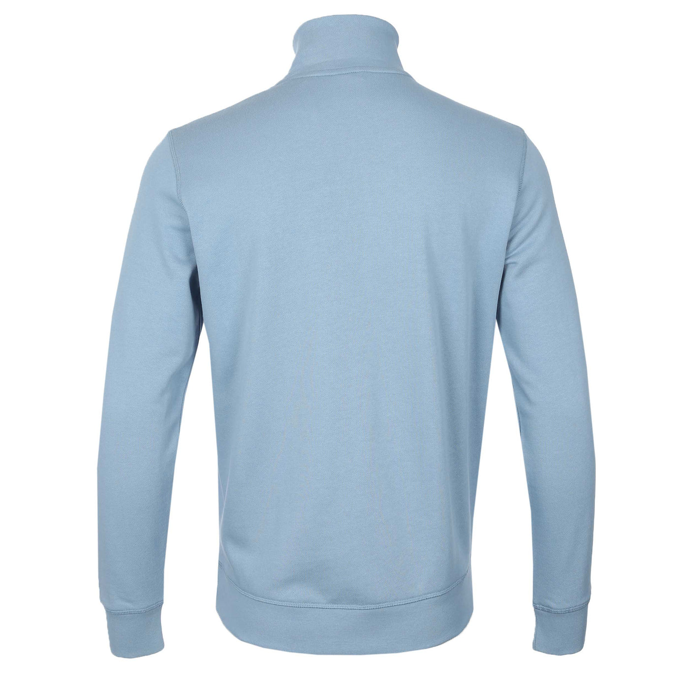 BOSS Zetrust Sweat Top in Light Pastel Blue back