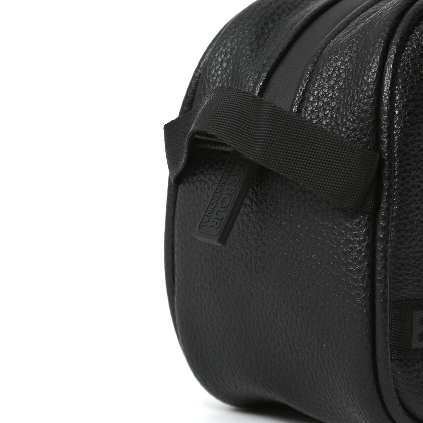 Barbour Blackwall Washbag in Black Zip