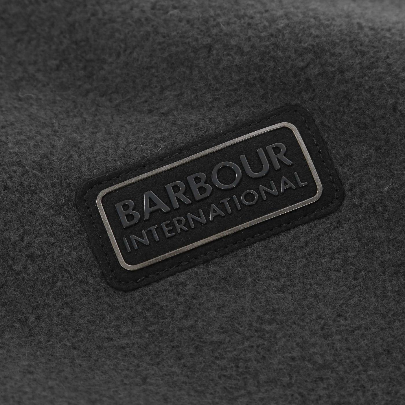 Barbour Ellesmere Fleece Gilet in Charcoal Logo