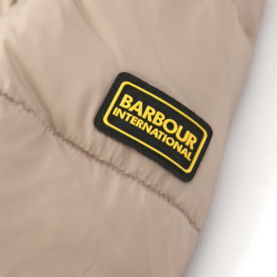 Barbour Island Ladies Quilted Jacket in Light Trench Logo