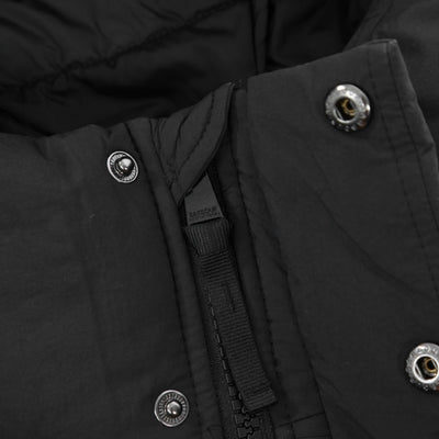 Barbour Sutley Quilted Jacket in Black Zip