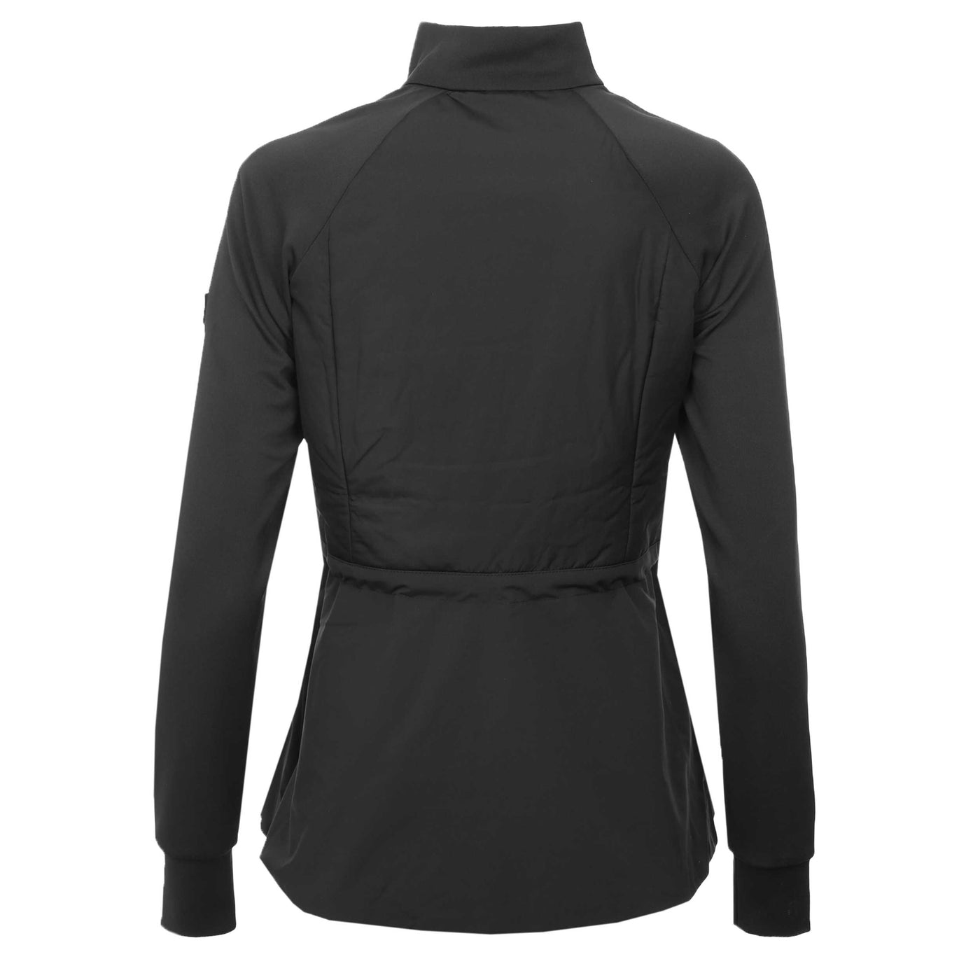 Barbour Caprice Ladies Quilted Sweat Top in Black Back