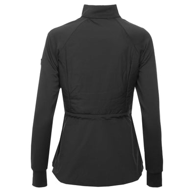 Barbour Caprice Ladies Quilted Sweat Top in Black Back