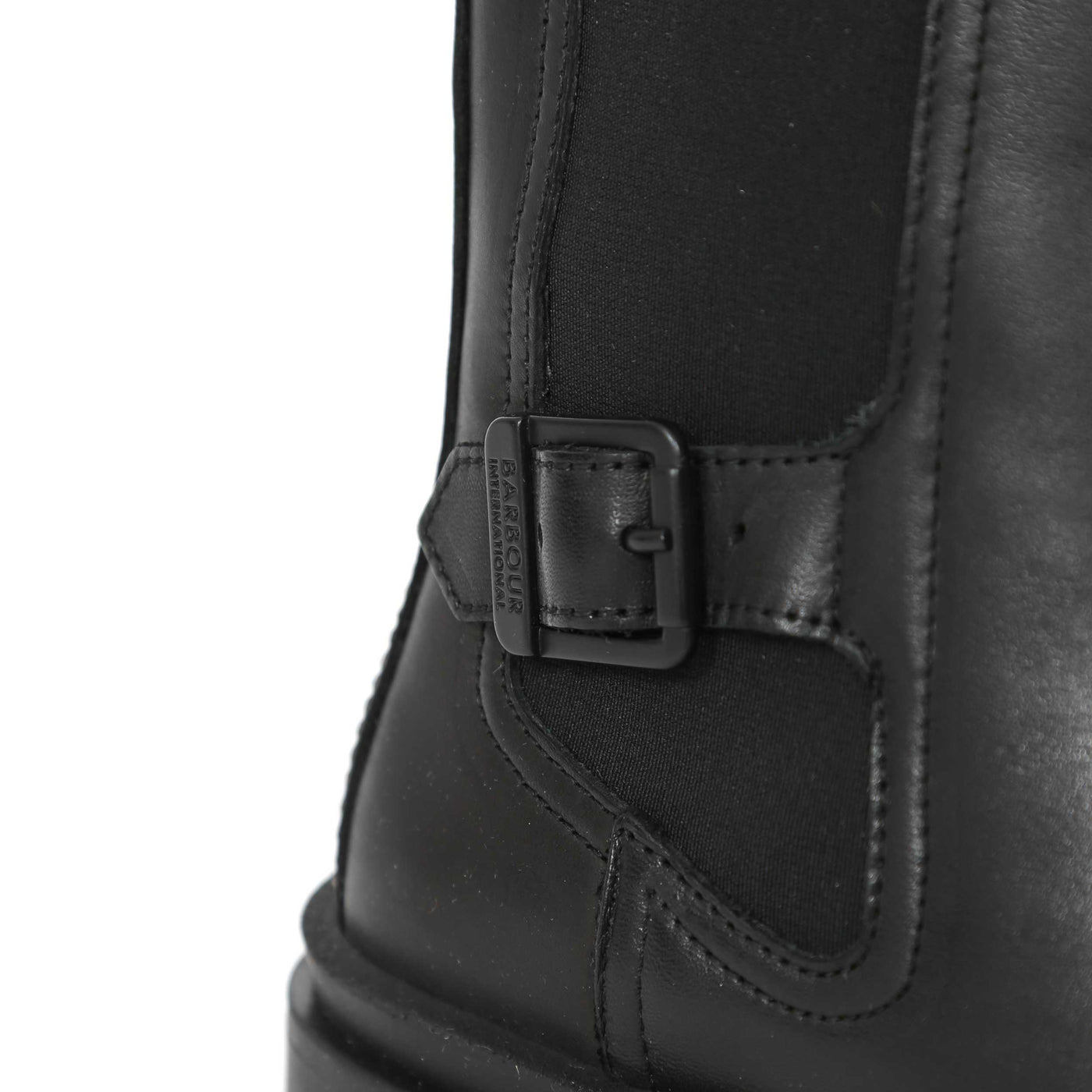 Barbour Milla Ladies Chelsea Boot in Black Detail