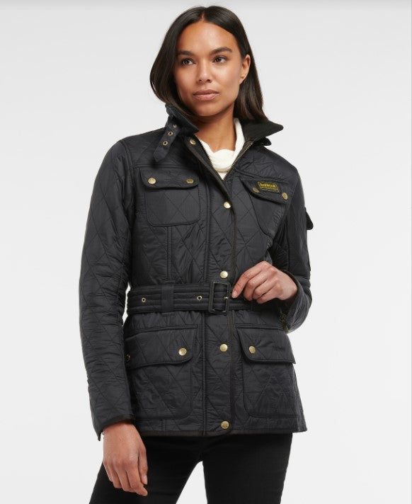 Barbour Polarquilt Ladies Quilted Jacket in Black