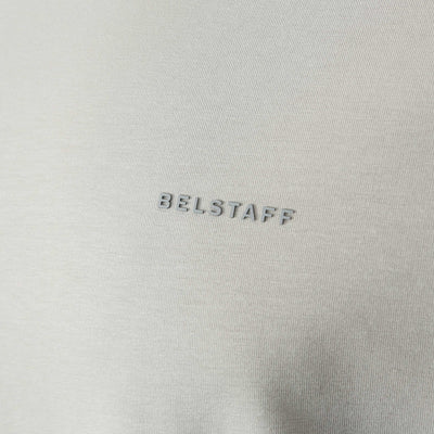 Belstaff Alloy T-Shirt in Cement Grey Logo