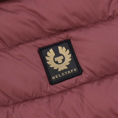 Belstaff Circuit Gilet in Mulberry Logo