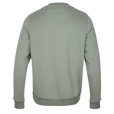 Belstaff Classic Sweat Top in Sage Green Back