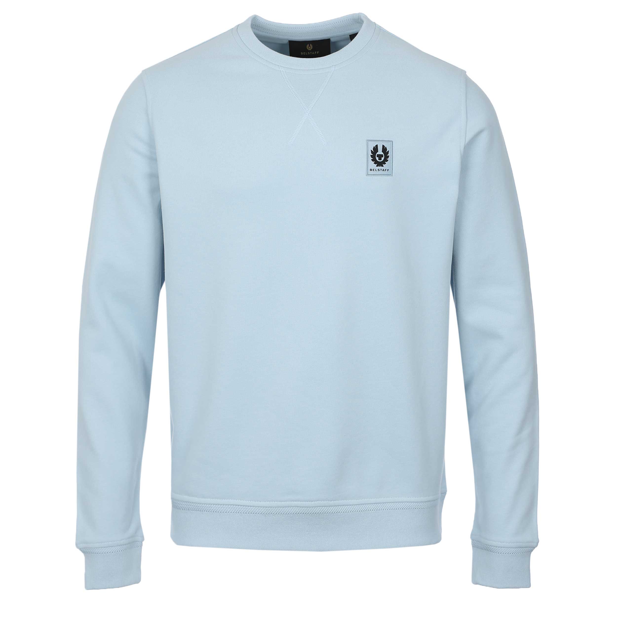 Belstaff Classic Sweat Top in Sky Blue