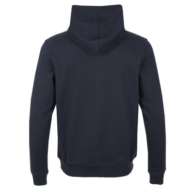 Belstaff Hoodie Sweat Top in Dark Ink Back