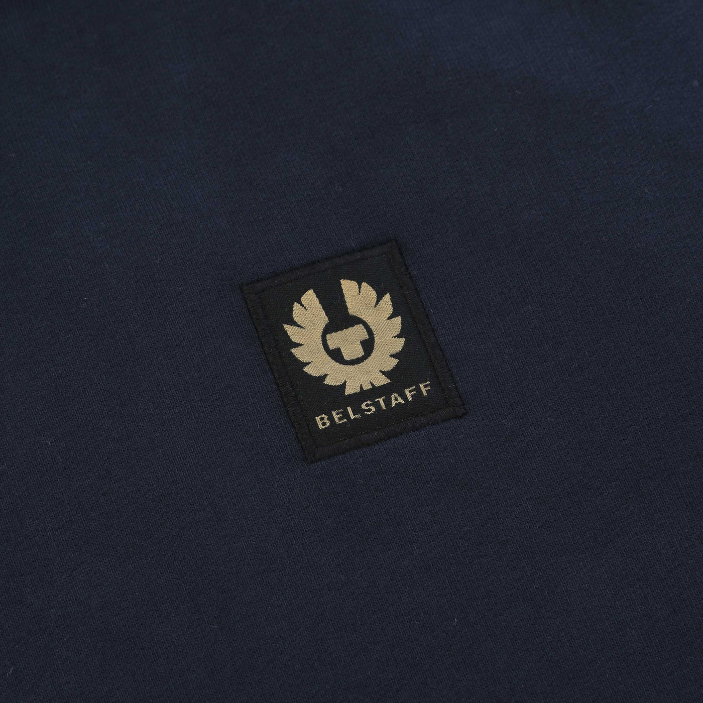 Belstaff Hoodie Sweat Top in Dark Ink Logo