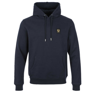 Belstaff Hoodie Sweat Top in Dark Ink