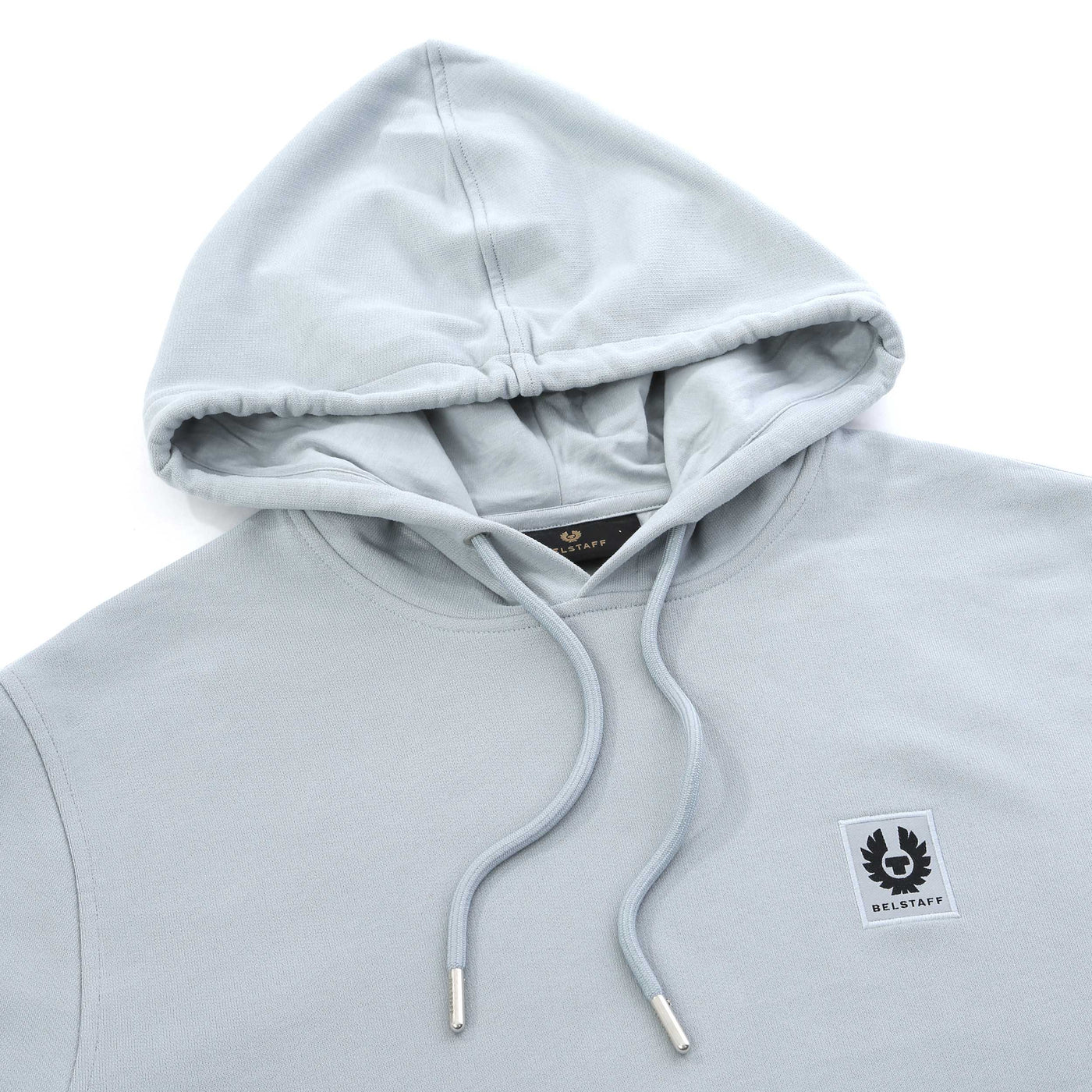 Belstaff Hoodie Sweat Top in Quarry Blue Hood