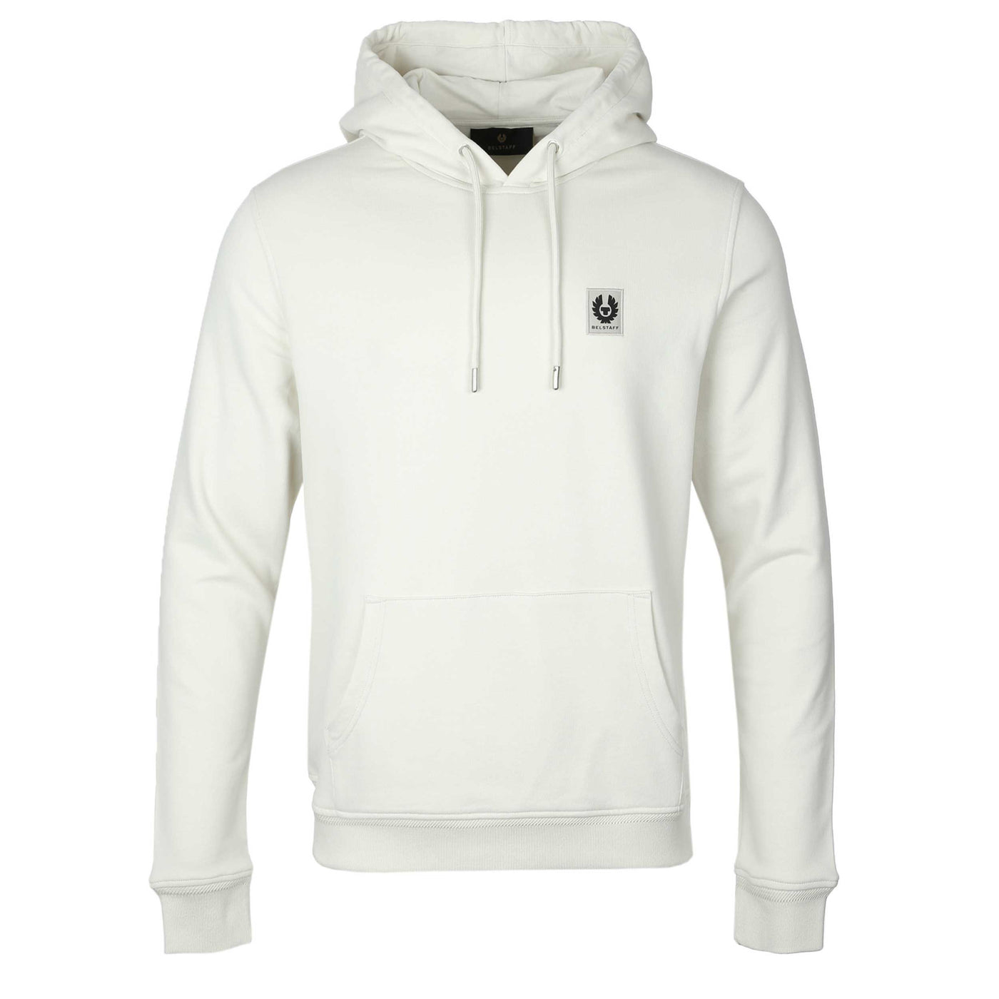Belstaff Hoodie Sweat Top in Silver Birch