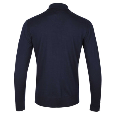 Belstaff Kyle Polo Knitwear in Dark Ink Back