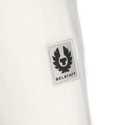 Belstaff Kyle Polo Knitwear in Silver Birch Logo