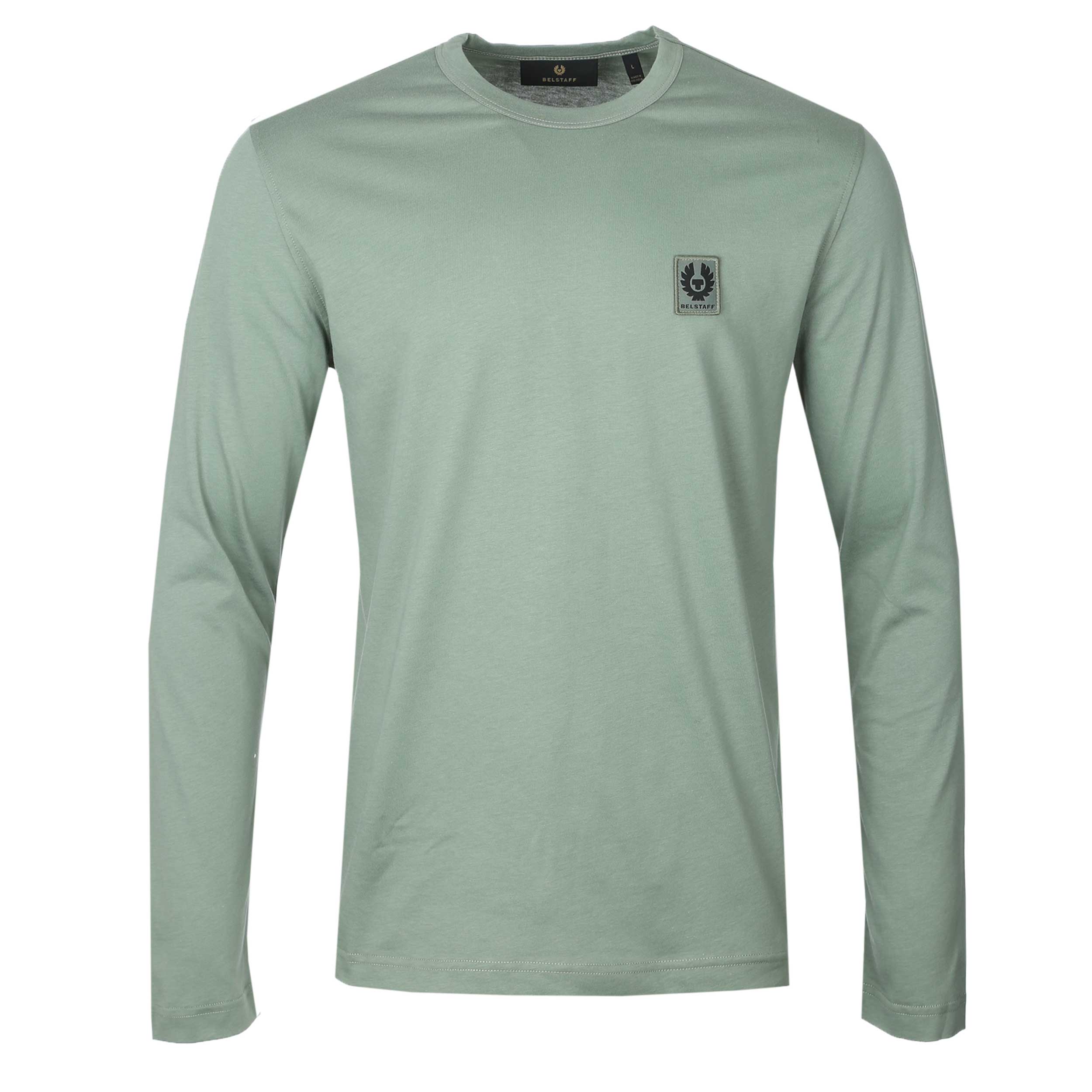 Belstaff Long Sleeve T Shirt in Sage Green