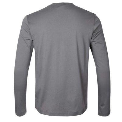 Belstaff Long Sleeve T Shirt in Tornado Grey Back