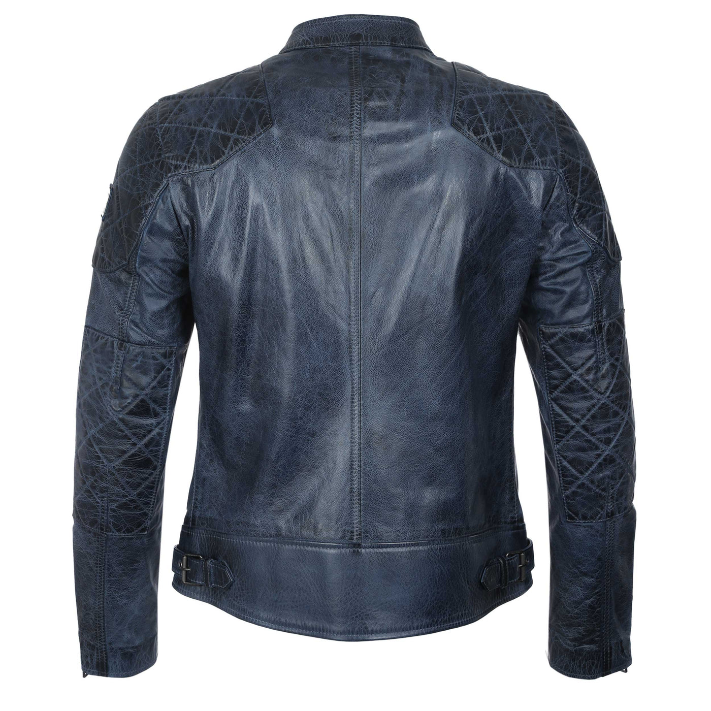 Belstaff Outlaw Jacket in Insignia Blue Back