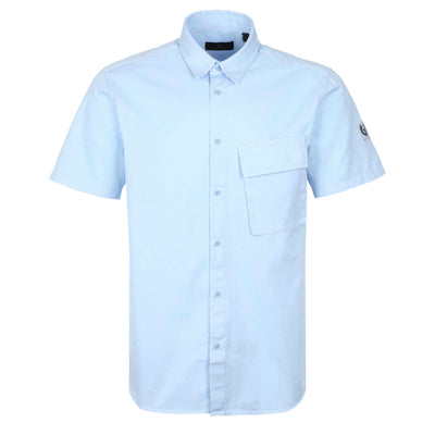 Belstaff Scale SS Shirt in Sky Blue