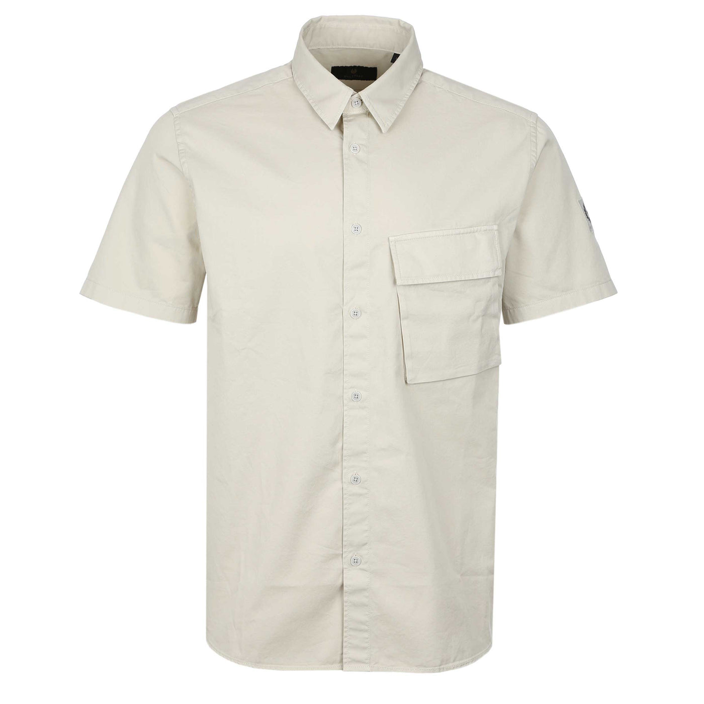 Belstaff Scale SS Shirt in Stone Beige