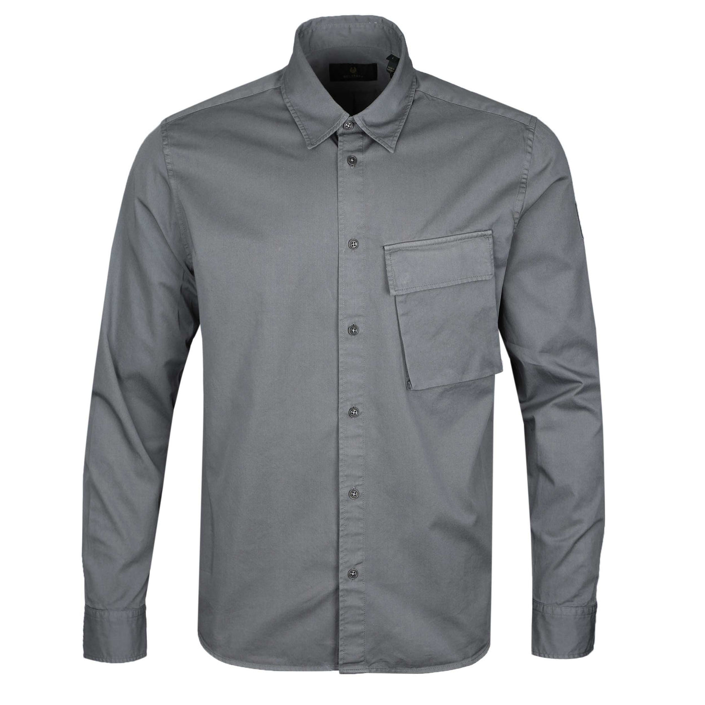Belstaff Scale Shirt in Tornado Grey