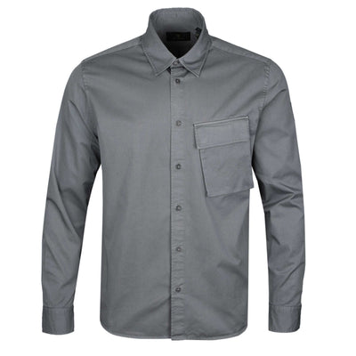 Belstaff Scale Shirt in Tornado Grey