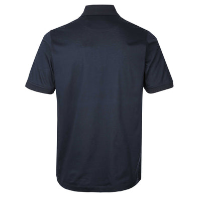 Belstaff Steel Polo Shirt in Dark Ink Back