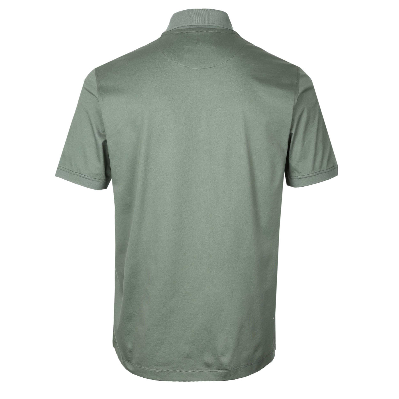 Belstaff Steel Polo Shirt in Sage Green Back