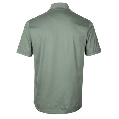 Belstaff Steel Polo Shirt in Sage Green Back