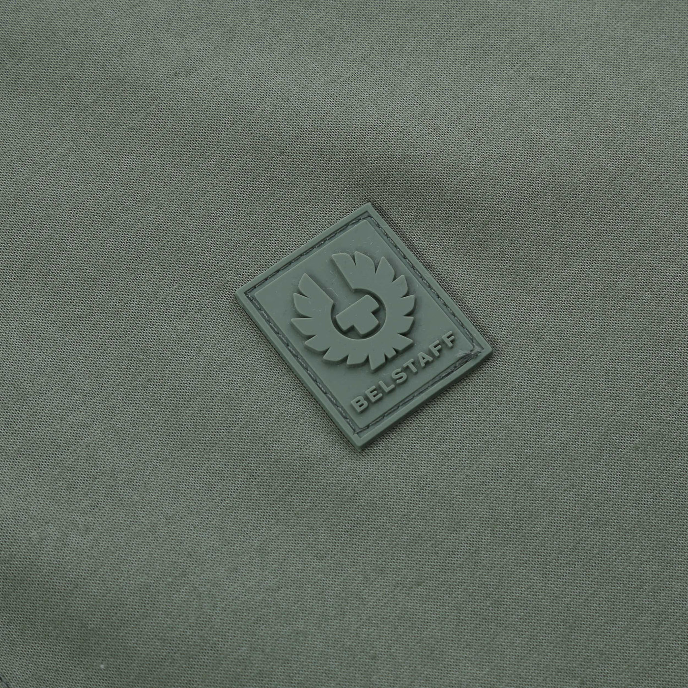 Belstaff Steel Polo Shirt in Sage Green Logo