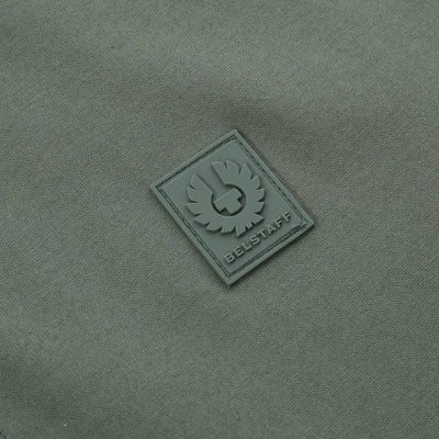 Belstaff Steel Polo Shirt in Sage Green Logo