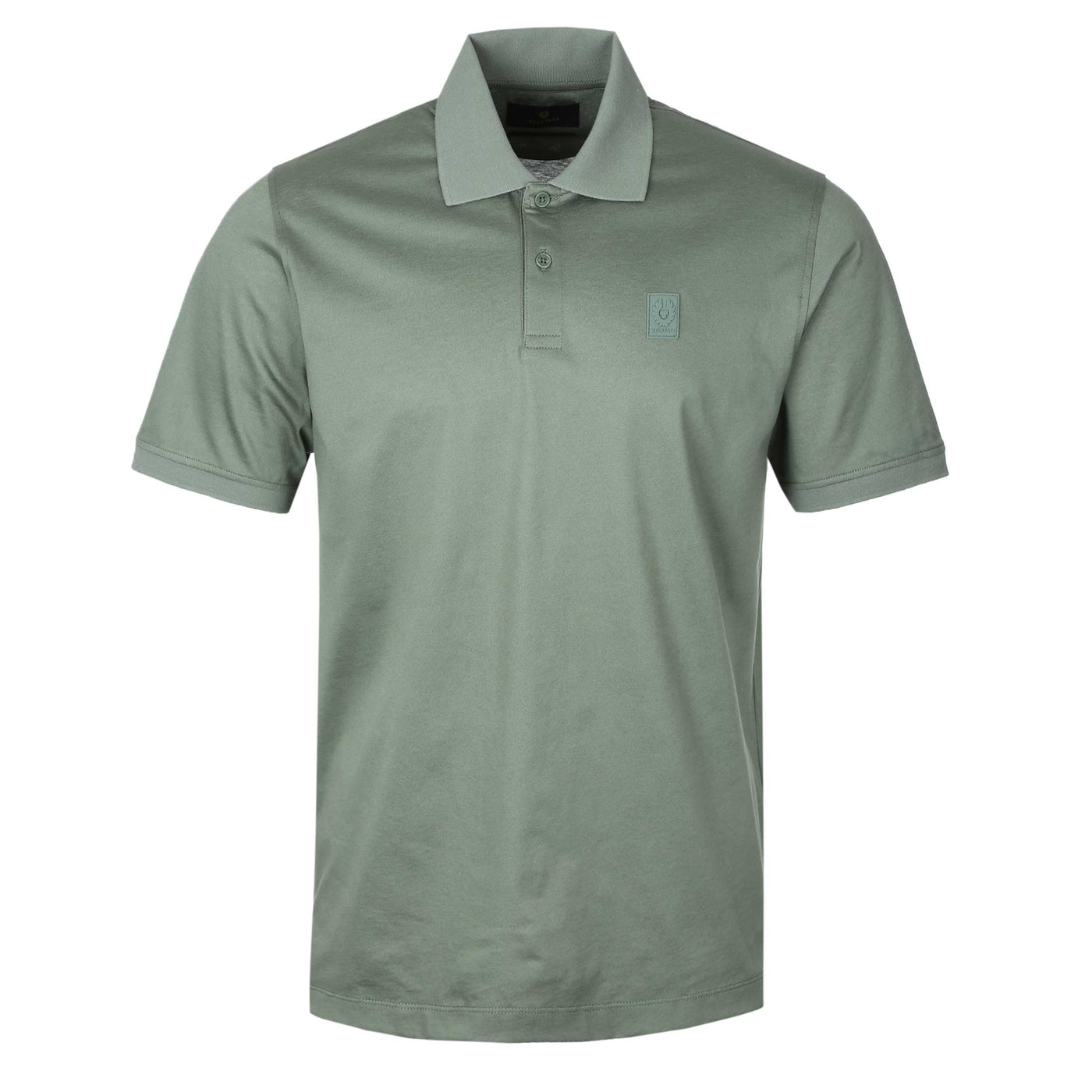 Belstaff Steel Polo Shirt in Sage Green