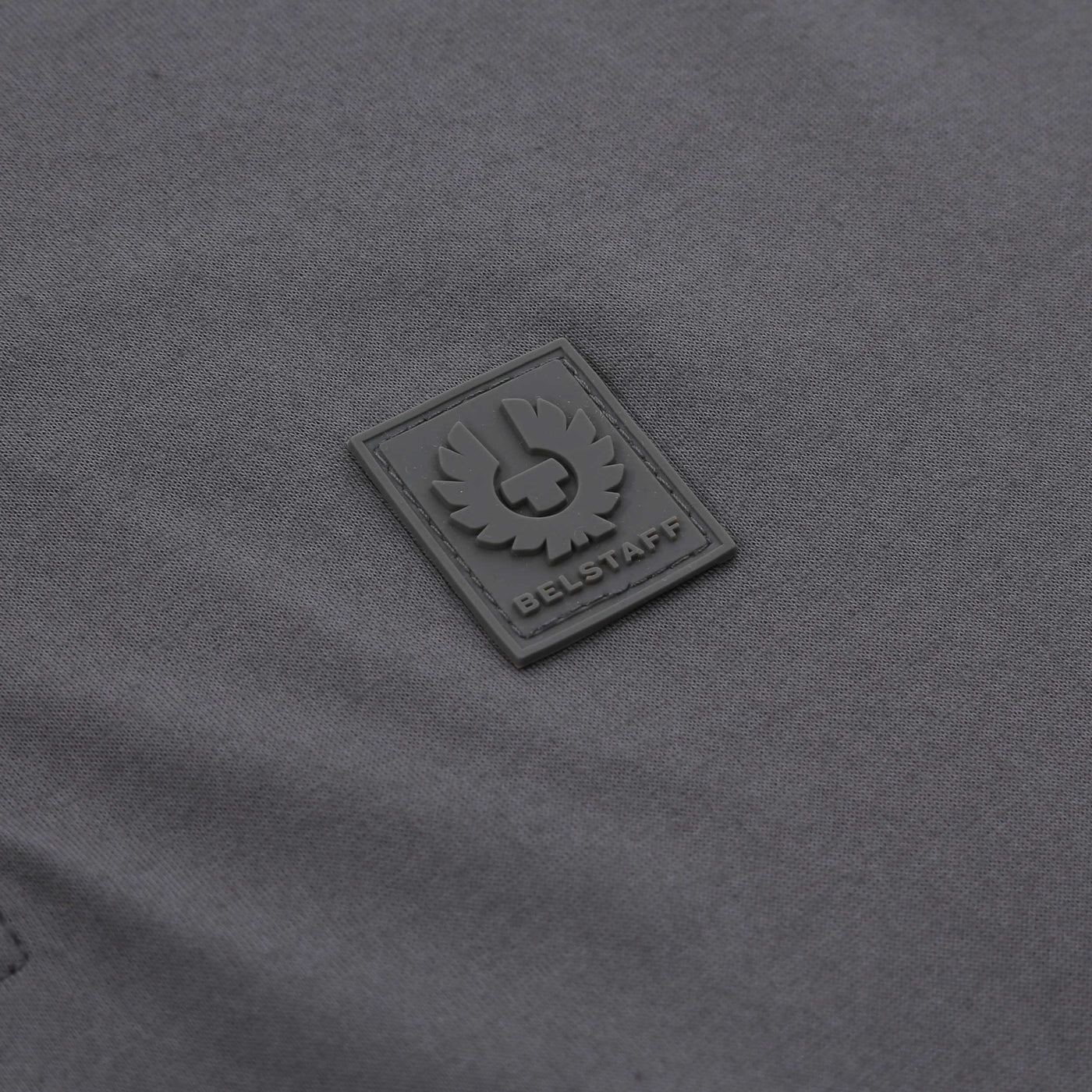 Belstaff Steel Polo Shirt in Tornado Grey Logo