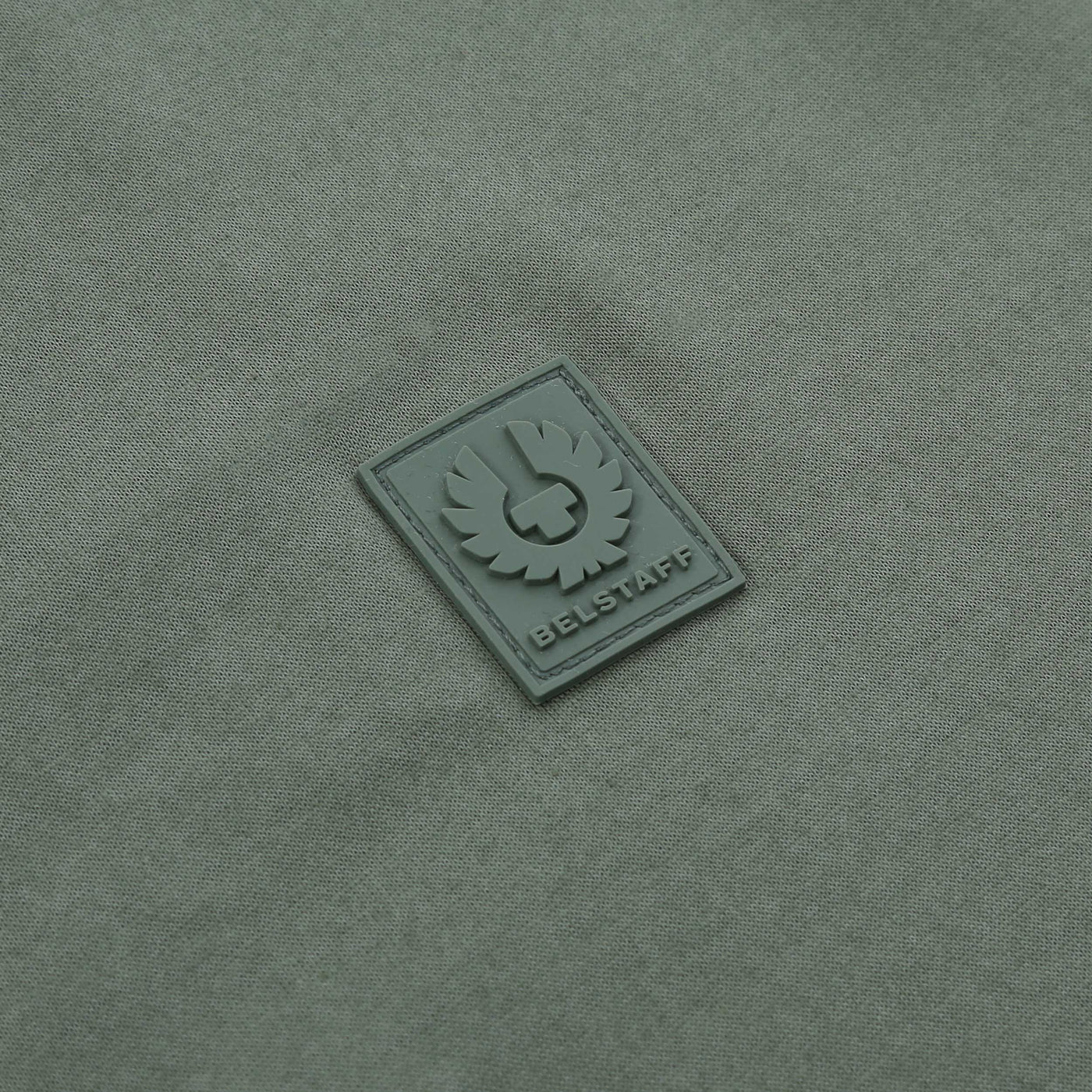 Belstaff Steel T-Shirt in Sage Green Logo