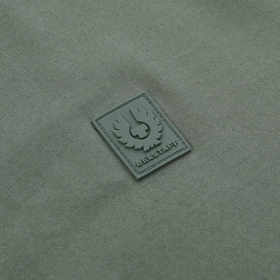 Belstaff Steel T-Shirt in Sage Green Logo