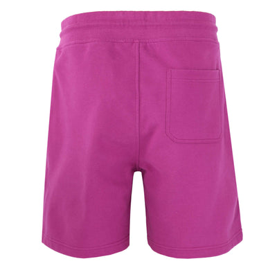 Belstaff Sweat Short in Bright Purple Back