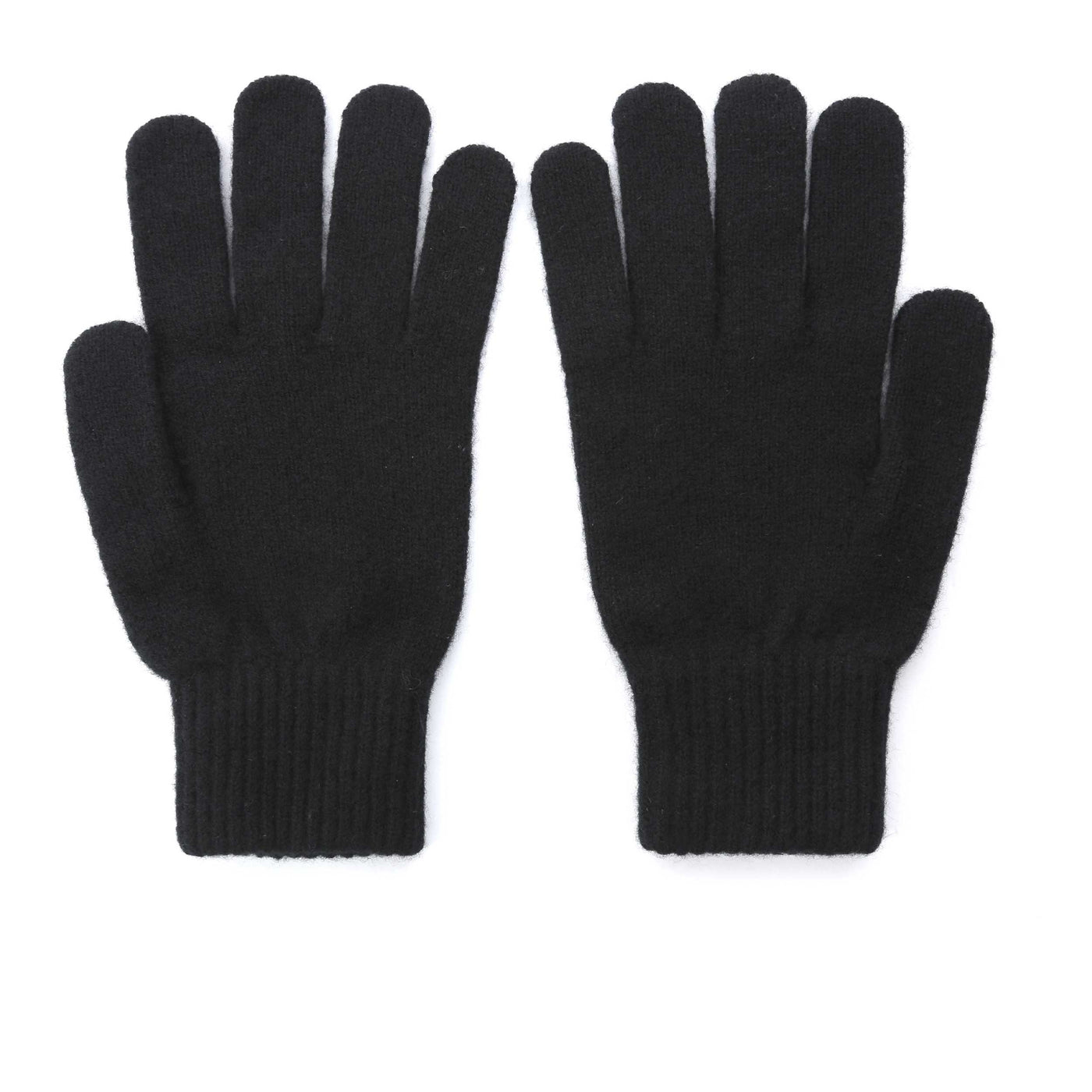 Belstaff Watch Gloves in Black Back