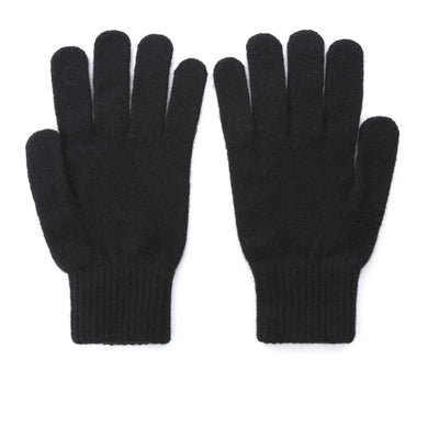 Belstaff Watch Gloves in Black Back