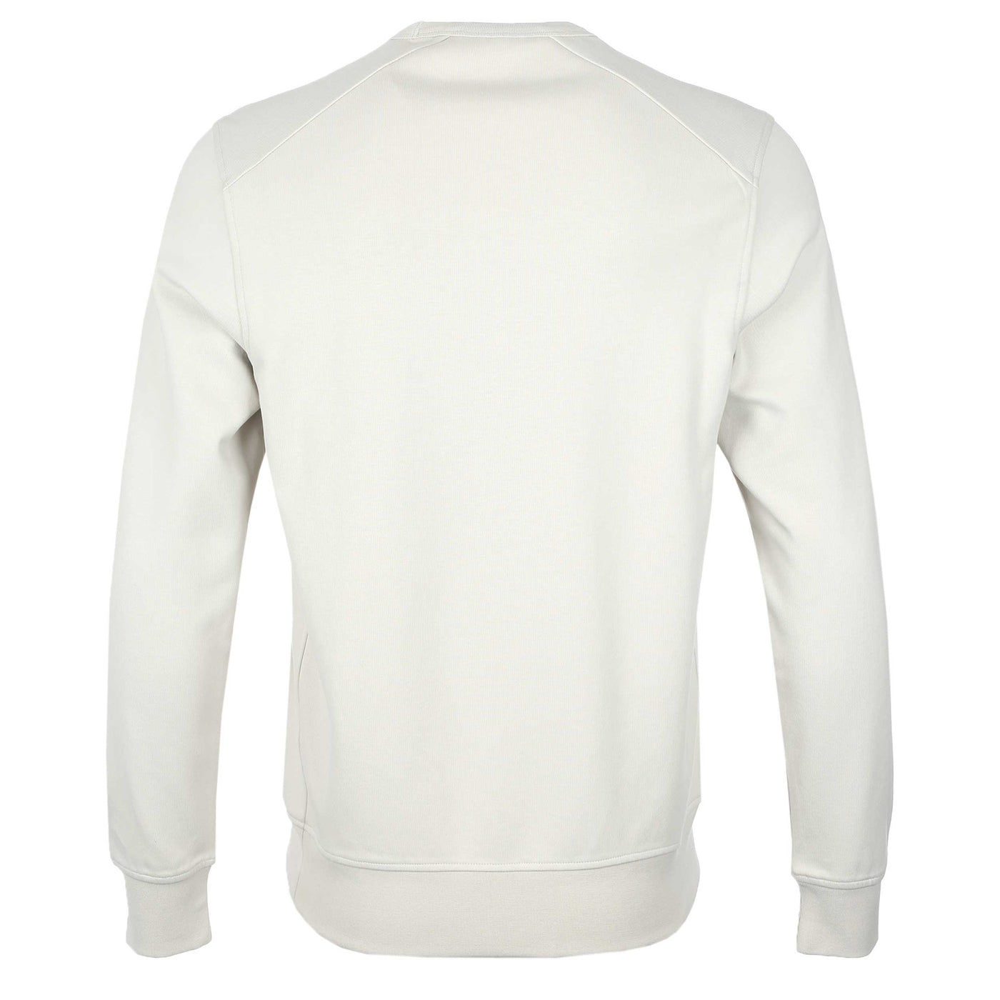 Belstaff Alloy Crewneck Sweat Top in Stone Beige Back