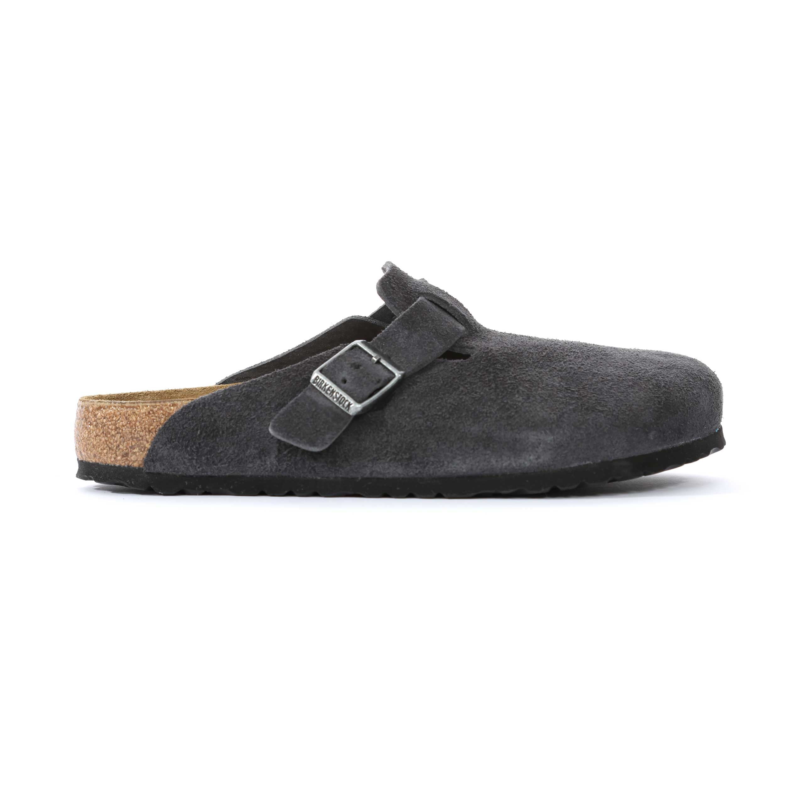 Birkenstock Boston Clogs in Charcoal