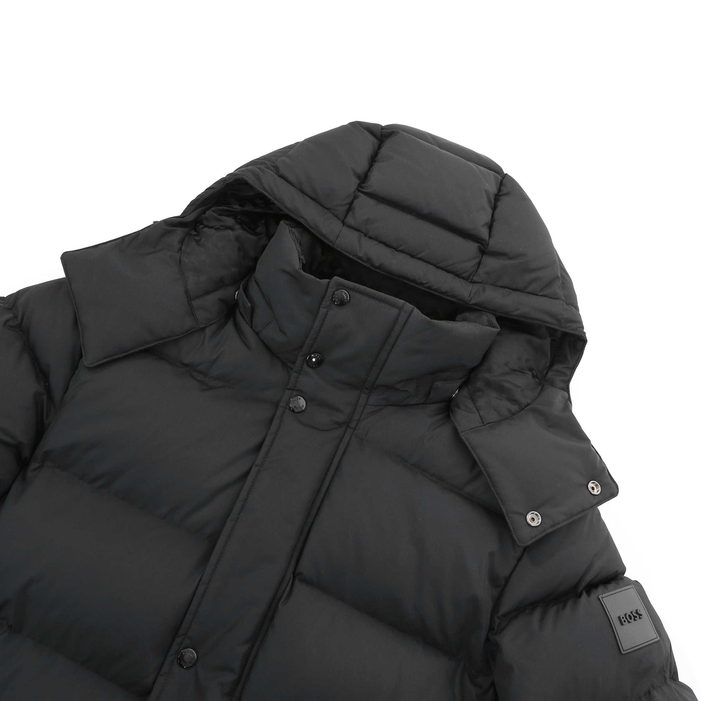 BOSS Donden4 Jacket in Black Hood