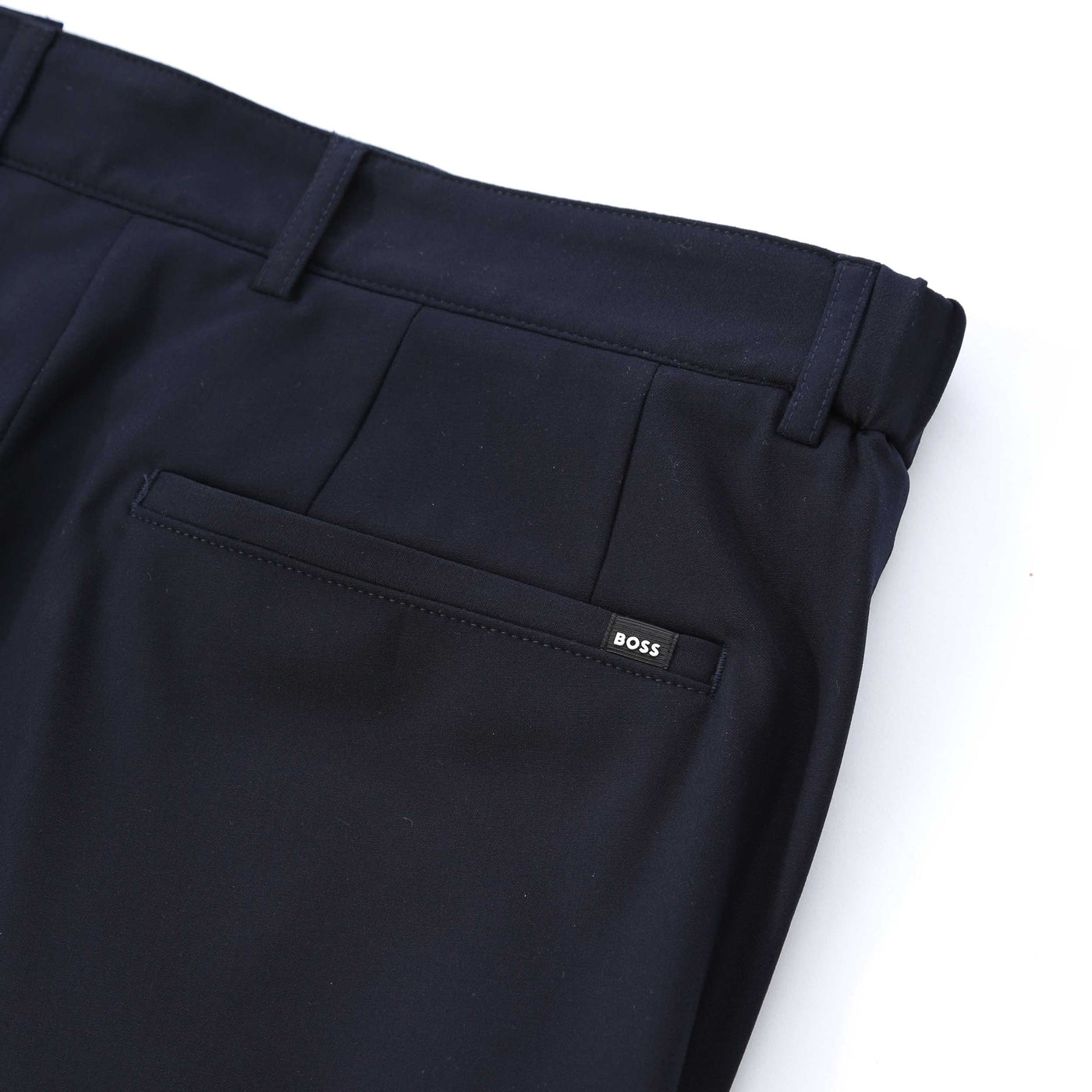 BOSS P Genius 233F Trouser in Dark Blue Logo