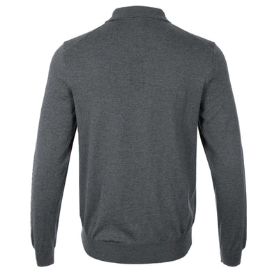 BOSS Bono L Knitwear in Medium Grey back