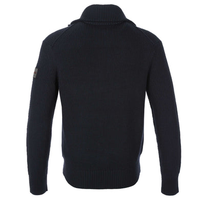 BOSS Kostaro Knitwear in Dark Blue