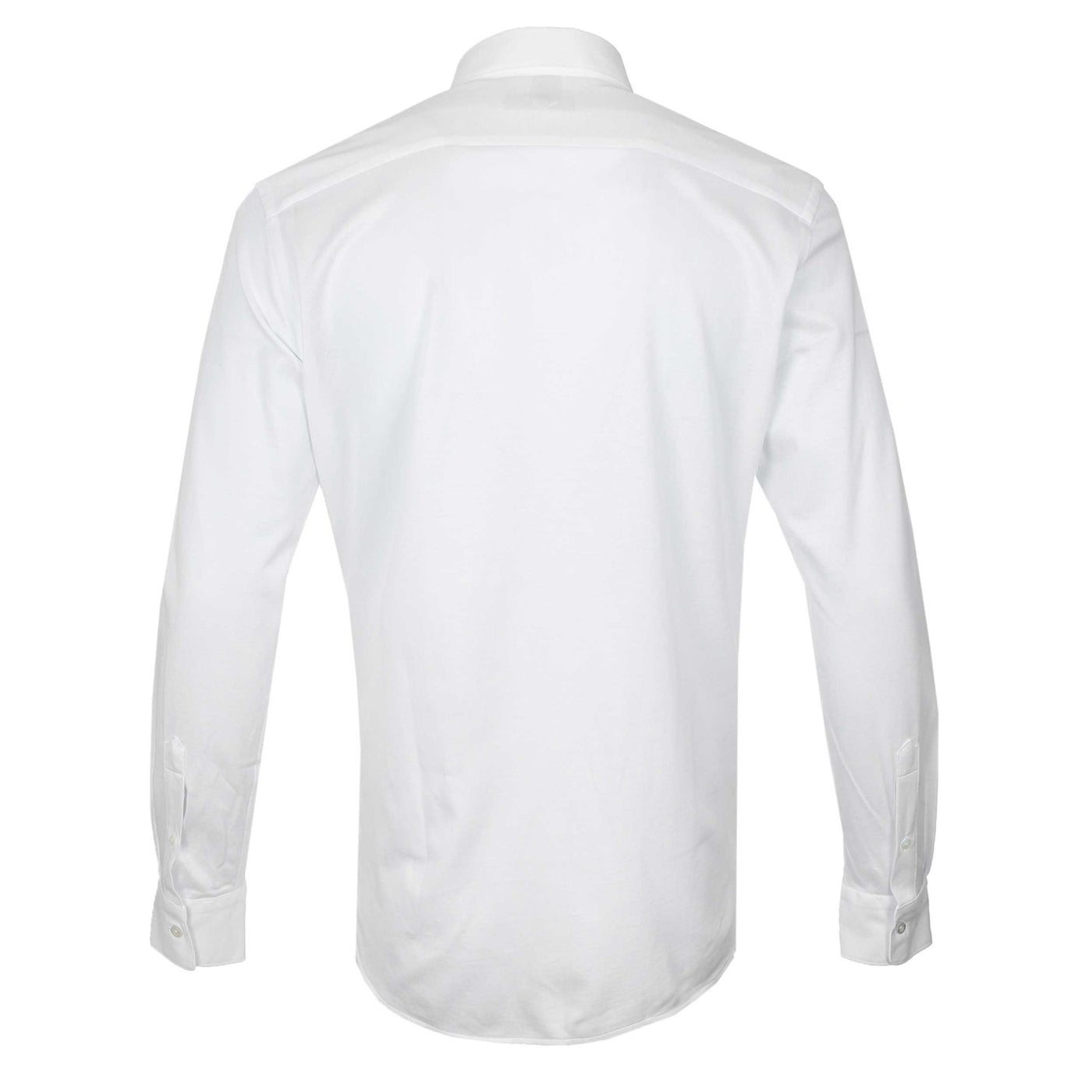 Canali Basic Stretch Shirt in White Back