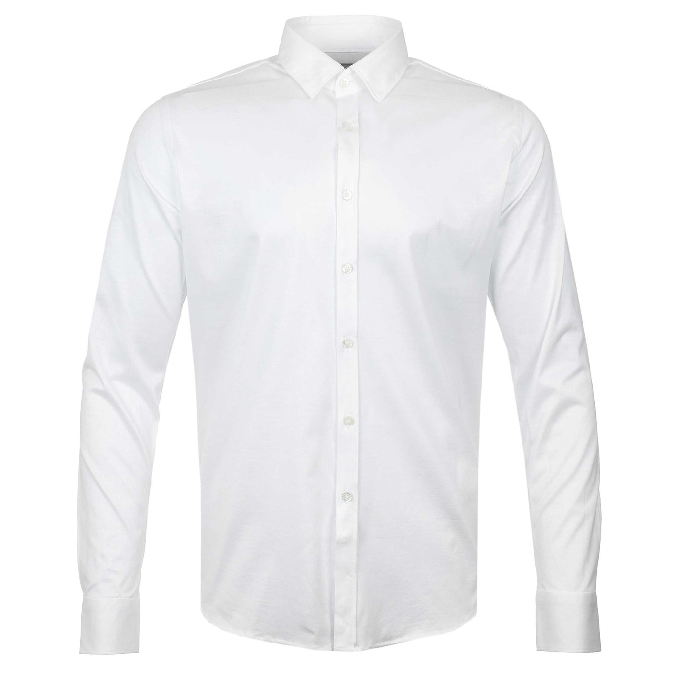 Canali Cotton Shirt in White