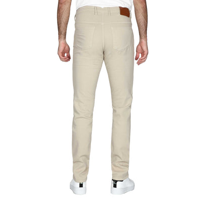 Canali Jean in Beige Back