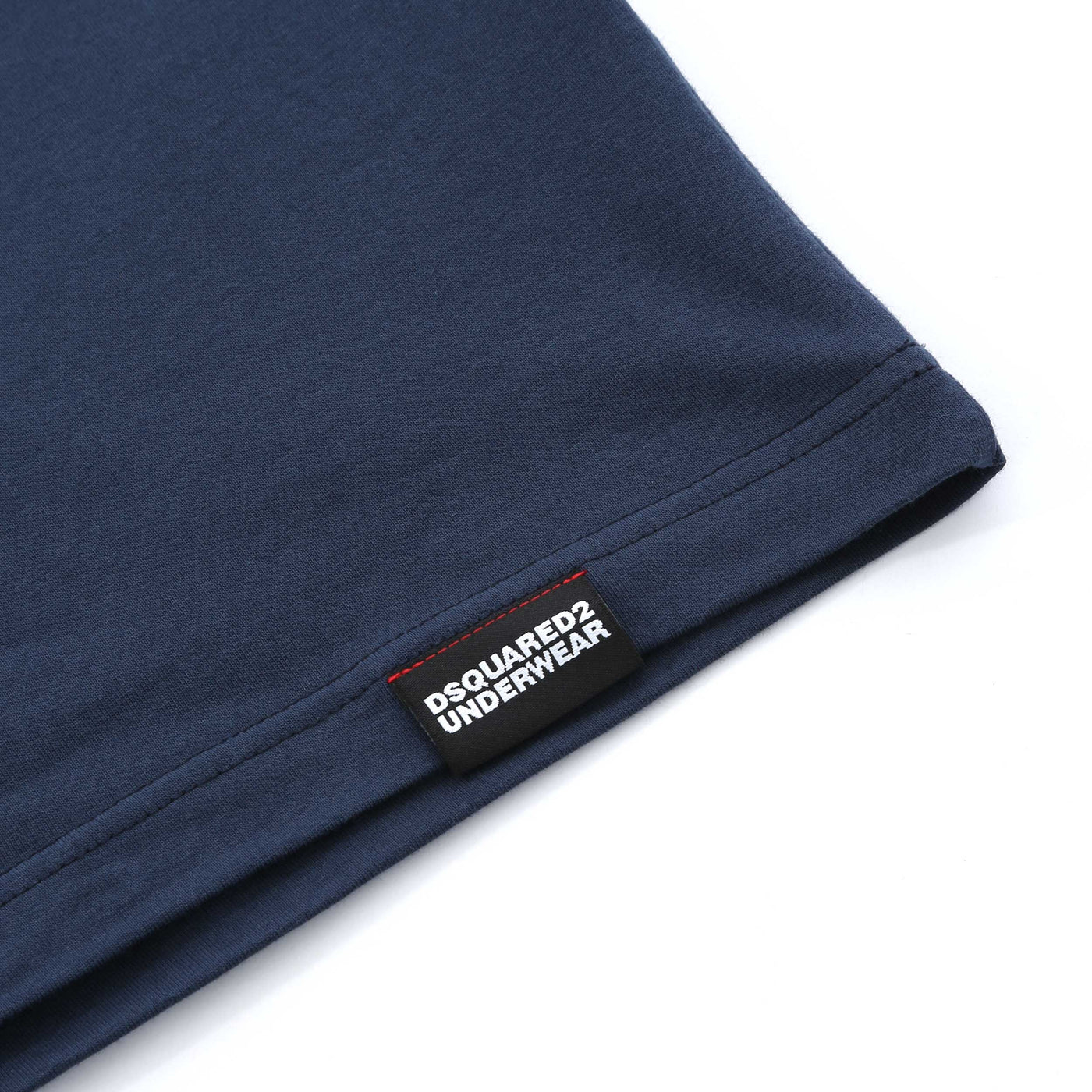 Dsquared2 Small Written Logo T Shirt in Avio Blue